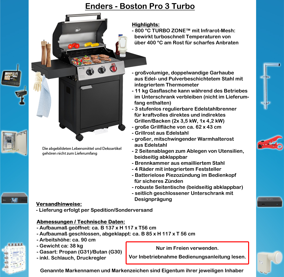 pont Naufrage clarté barbecue enders boston pro 4 kr turbo 2 Vaniteux soudain co